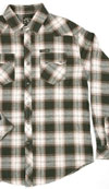 Drifter Olive Flannel Shirt by Sailor Jerry - SALE