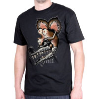Dirty Rat a black shirt by Felon Clothing