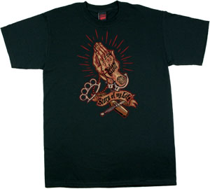 Story Of My Life on a black shirt by Felon Clothing- SALE sz 2X only
