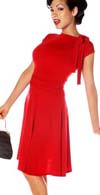 Bridget Bombshell Dress by Folter Clothing - in Red - SALE sz M only