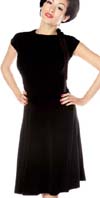 Bridget Bombshell Dress by Folter Clothing - in Black - SALE sz Sm only