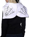 Spiderweb Sailor Hood zip up girls sweatshirt by Toxico - SALE