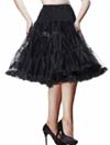 Long Black 25" Petticoat by Hell Bunny