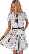 Lamby Pleated Dress by Iron Fist 
