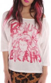 Brains B4 Beauty 3/4 Sleeve Top by Iron Fist - SALE