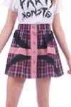 *********Ladies Union Jill Plaid Union Jack Mini Skirt by Iron Fist  - SALE