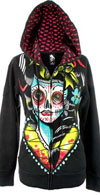 Lucky Lucy Hoody by Iron Fist  - SALE xs & lg only