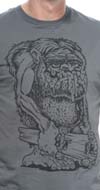 Cave Fink Gray Guys Shirt by Iron Fist - SALE sz L only