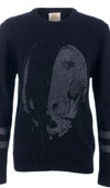 Grave Skull Crewneck Guys Sweater by Iron Fist - SALE sz XL only