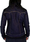 Raw Denim Girls Jacket by Timeless Clothing / King Kerosin - SALE