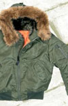 MA-1 HOODED Flight Jacket by Knox Armory- Sage Green
