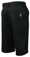 Lucky 13 Death Crest Embroidered Shorts - SALE sz 28 only