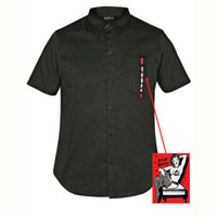Danger Zone short sleeve button up shirt by Lucky 13 - SALE sz 3X only