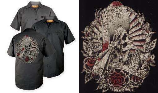 Blessed 13 Short Sleeve Workshirt by Lucky 13 - SALE