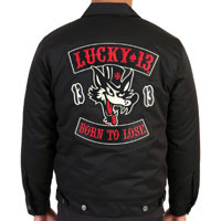 Born To Lose Lined Chino Jacket by Lucky 13
