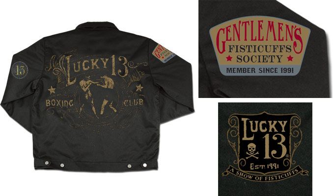Fistcufss Lined Chino Jacket by Lucky 13
