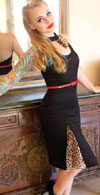 Capone Scarf Dress by Lucky 13 - SALE sz L & 2X only
