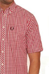Fred Perry Short Sleeve Gingham Shirt