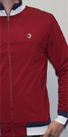 Goldhawk Funnel Neck Track Jacket in TRIUMPH RED by Ben Sherman (Sale price!)