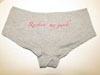 Rockin My Junk Grey Undies by Lolly