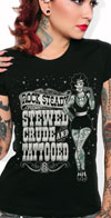 Stewed, Crude & Tattooed Girls shirt by Steady