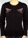 Skate Or Die (Roller Derby) Cardigan by Steady - SALE sz M & 3X only