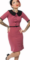 Stella Wiggle Dress By Steady - in Ruby - SALE