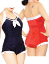 Hello Sailor Retro Bathing Suit by Steady Clothing  - SALE