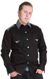 ****Hook Group Long Sleeve Button Up Shirt by Living Dead Souls - SALE