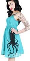 Doll Baby Dress by Sourpuss- Octopus