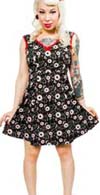 Aubrey Dress by Sourpuss- BATTY PEEPERS
