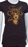 Gypsy Flash Girls Shirt by Sailor Jerry - SALE sz L only