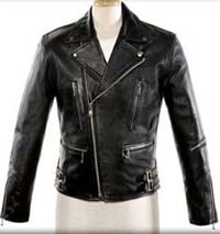 The Defector Leather Jacket in BLACK by Straight To Hell