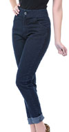 Norma Jean Denim Cigarette Pants by Living Dead Souls/Voodoo Vixen