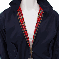 Harrington Jacket by Warrior Clothing- NAVY