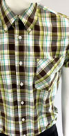 Vintage Button Down Shirt by Warrior Clothing- STIRLING (Sale price!)
