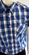 Vintage Button Down Shirt by Warrior Clothing- TEMPLAR (Sale price!)