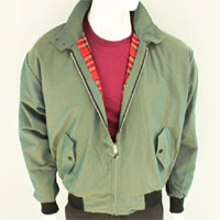 Harrington Jacket by Warrior Clothing- TONIC GREEN