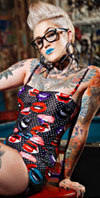 Ari Swimsuit by Rat Baby/Too Fast Clothing - Lips