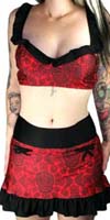 Austin Bikini by Too Fast Clothing- Sugar Skulls