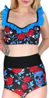 Reno Bikini by Too Fast Clothing- Bed Of Roses