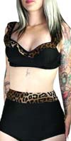 Reno Bikini by Too Fast Clothing- Leopard