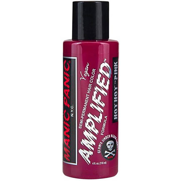 Manic Panic AMPLIFIED dye- Hot Hot Pink (Glows Under Black Light!)