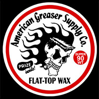 Super 90 Weight Flat Top Wax by American Greaser Supply Co.