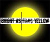 Bright As F@#! Yellow Semi Permanent Hair Dye By Special Effects