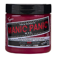 Manic Panic CREAM dye- Hot Hot Pink (Glows Under Black Light!)