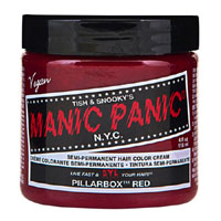 Manic Panic CREAM dye- Pillarbox Red (Glows Under Black Light!)