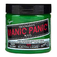 Manic Panic CREAM dye- Electric Lizard (Glows Under Black Light!)