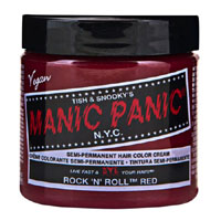 Manic Panic CREAM dye- Rock N Roll Red (Glows Under Black Light!)