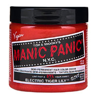 Manic Panic CREAM dye- Electric Tiger Lily (Glows Under Black Light!)